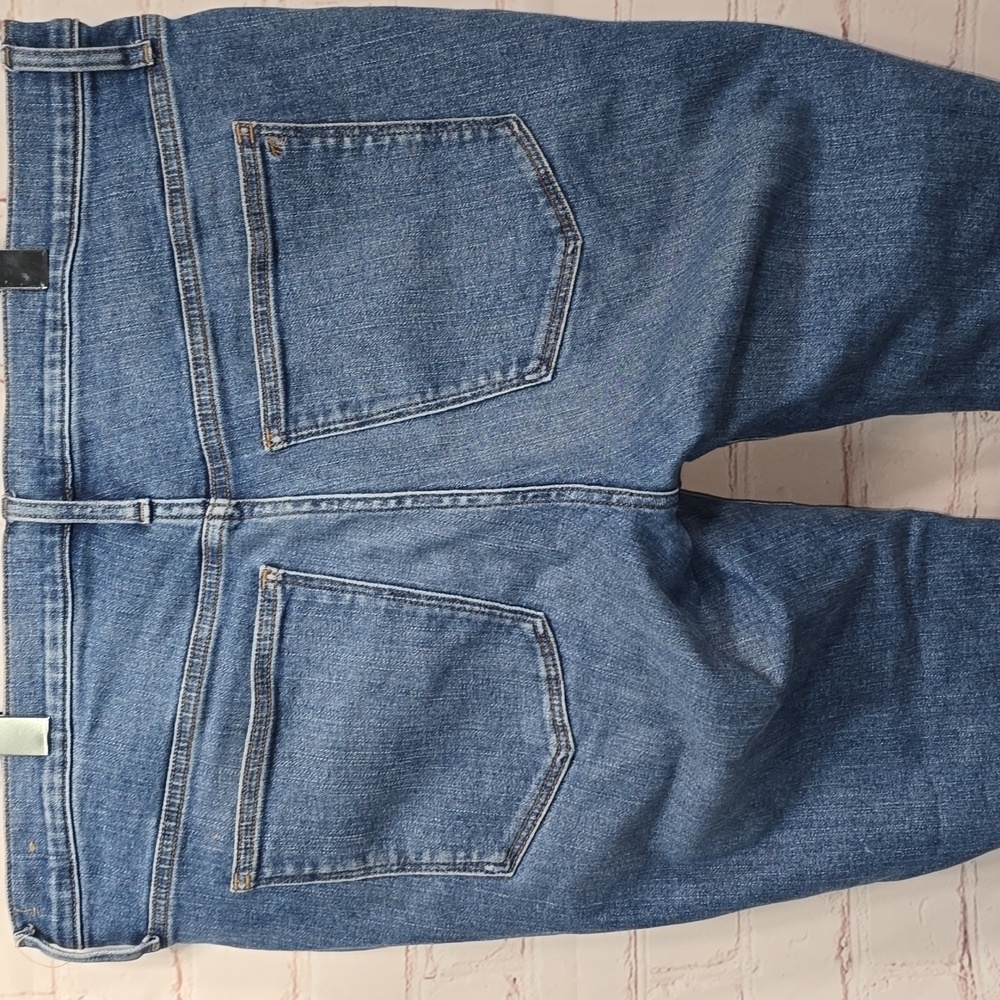 Madewell Mid Rise Kick Out Jean Non Distressed Womens Size 33 - Picture 6 of 16